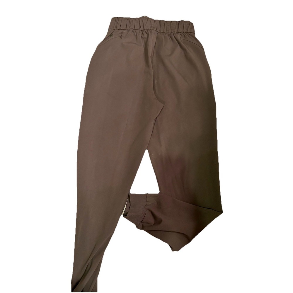 Lululemon Keep it Moving Jogger Drawstring‎ Olive Green Casual Pants Size 4 - Picture 3 of 10